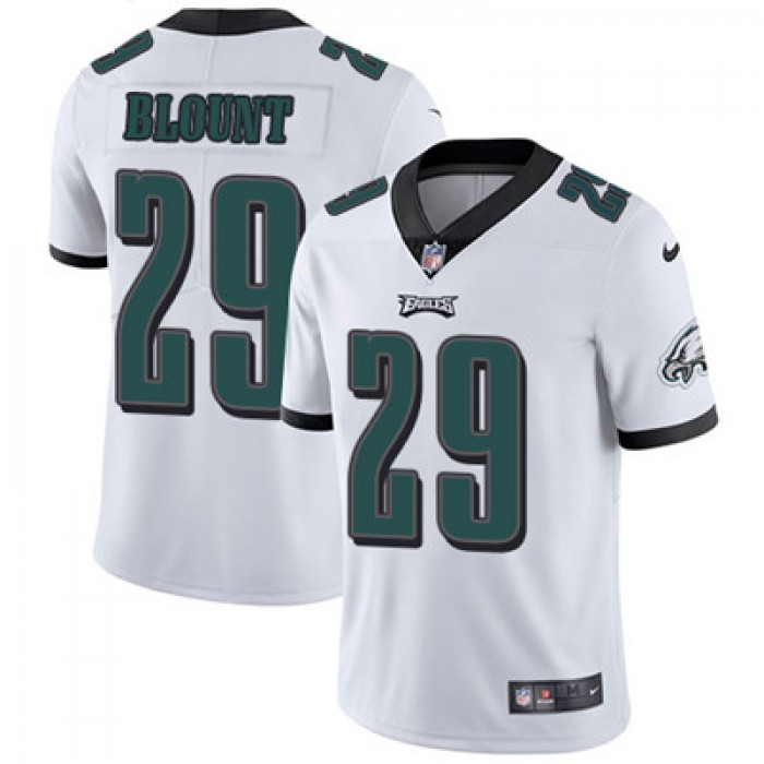 Youth Nike Philadelphia Eagles #29 LeGarrette Blount White Stitched NFL Vapor Untouchable Limited Jersey