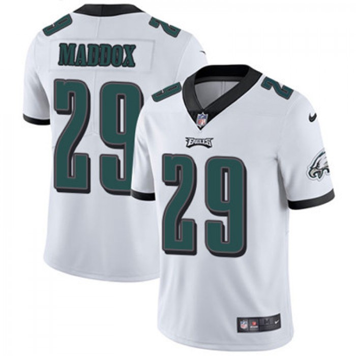 Nike Philadelphia Eagles #29 Avonte Maddox White Men's Stitched NFL Vapor Untouchable Limited Jersey