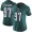 Eagles #97 Malik Jackson Midnight Green Team Color Women's Stitched Football Vapor Untouchable Limited Jersey