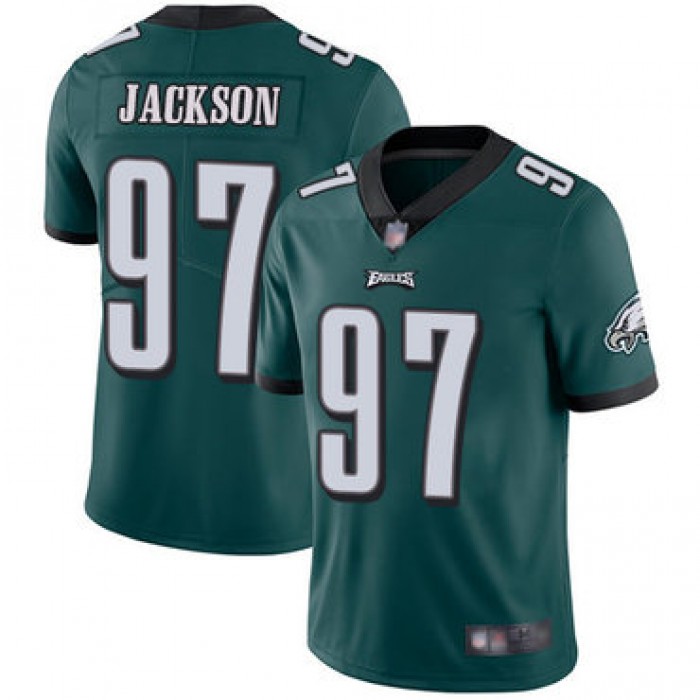 Eagles #97 Malik Jackson Midnight Green Team Color Youth Stitched Football Vapor Untouchable Limited Jersey