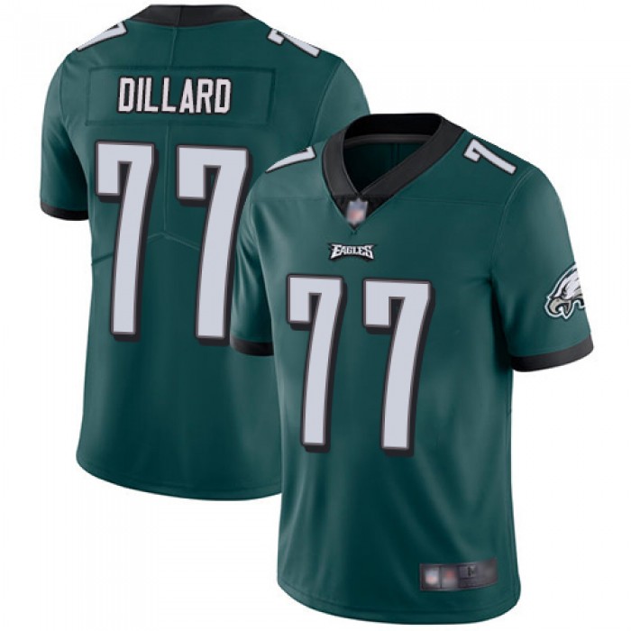 Eagles #77 Andre Dillard Midnight Green Team Color Youth Stitched Football Vapor Untouchable Limited Jersey