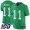 Eagles #11 Carson Wentz Green Men's Stitched Football Limited Rush 100th Season Jersey