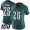 Nike Eagles #26 Miles Sanders Midnight Green Team Color Women's Stitched NFL 100th Season Vapor Limited Jersey