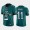 Nike Eagles 11 Carson Wentz Green Player Name Logo 100th Season Vapor Untouchable Limited Jersey