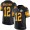 Youth Nike Steelers #12 Terry Bradshaw Black Stitched NFL Limited Rush Jersey