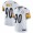 Youth Nike Steelers #90 T. J. Watt White Stitched NFL Vapor Untouchable Limited Jersey