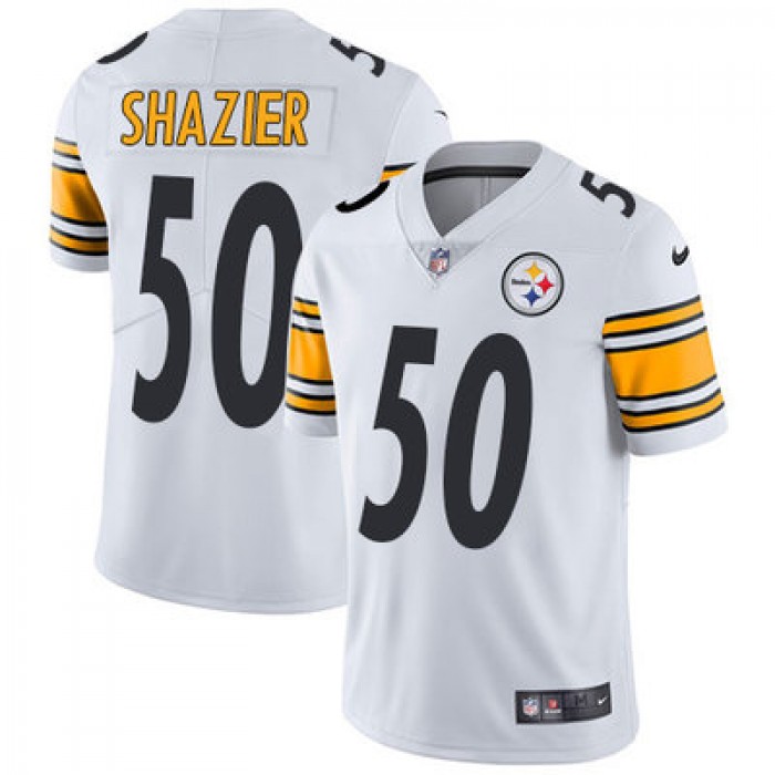 Youth Nike Steelers #50 Ryan Shazier White Stitched NFL Vapor Untouchable Limited Jersey