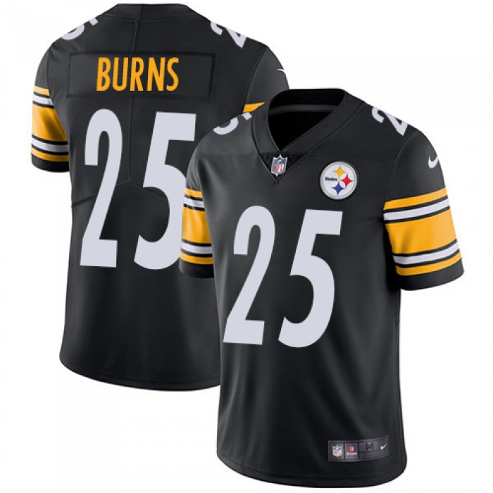 Nike Pittsburgh Steelers #25 Artie Burns Black Team Color Men's Stitched NFL Vapor Untouchable Limited Jersey