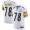 Nike Pittsburgh Steelers #78 Alejandro Villanueva White Men's Stitched NFL Vapor Untouchable Limited Jersey