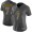 Women's Nike Pittsburgh Steelers #7 Ben Roethlisberger Gray Static Stitched NFL Vapor Untouchable Limited Jersey
