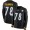 Nike Steelers 78 Alejandro Villanueva Black Team Color Men's Stitched NFL Limited Therma Long Sleeve Jersey