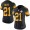 Nike Steelers #21 Sean Davis Black Women's Stitched NFL Limited Rush Jersey