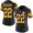 Nike Steelers #22 Terrell Edmunds Black Women's Stitched NFL Limited Rush Jersey