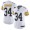 Nike Pittsburgh Steelers #34 Terrell Edmunds White Women's Stitched NFL Vapor Untouchable Limited Jersey