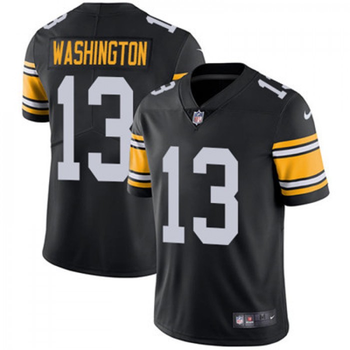 Nike Pittsburgh Steelers #13 James Washington Black Alternate Men's Stitched NFL Vapor Untouchable Limited Jersey