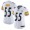 Steelers #55 Devin Bush White Women's Stitched Football Vapor Untouchable Limited Jersey