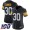 Nike Steelers #30 James Conner Black Alternate Women's Stitched NFL 100th Season Vapor Limited Jersey