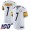Nike Steelers #7 Ben Roethlisberger White Men's Stitched NFL 100th Season Vapor Limited Jersey