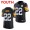 Youth pittsburgh steelers #22 najee harris black 2021 limited football jersey