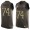 Men's San Francisco 49ers #74 Joe Staley Green Salute to Service Hot Pressing Player Name & Number Nike NFL Tank Top Jersey