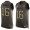 Men's San Francisco 49ers #16 Joe Montana Green Salute to Service Hot Pressing Player Name & Number Nike NFL Tank Top Jersey
