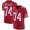 Nike San Francisco 49ers #74 Joe Staley Red Team Color Men's Stitched NFL Vapor Untouchable Limited Jersey