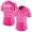 Nike 49ers #28 Jerick McKinnon Pink Women's Stitched NFL Limited Rush Fashion Jersey