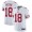 Nike 49ers #18 Dante Pettis White Youth Stitched NFL Vapor Untouchable Limited Jersey