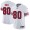 Nike 49ers #80 Jerry Rice White Rush Men's Stitched NFL Vapor Untouchable Limited Jersey