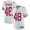 Nike San Francisco 49ers #48 Fred Warner White Men's Stitched NFL Vapor Untouchable Limited Jersey