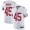 Nike San Francisco 49ers #45 Tarvarius Moore White Men's Stitched NFL Vapor Untouchable Limited Jersey