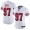 49ers #97 Nick Bosa White Rush Women's Stitched Football Vapor Untouchable Limited Jersey