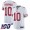 49ers #10 Jimmy Garoppolo White Men's Stitched Football 100th Season Vapor Limited Jersey