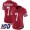 Nike 49ers #7 Colin Kaepernick Red Team Color Women's Stitched NFL 100th Season Vapor Limited Jersey