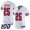 Nike 49ers #25 Richard Sherman White Rush Women's Stitched NFL Limited 100th Season Jersey