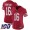 Nike 49ers #16 Joe Montana Red Team Color Women's Stitched NFL 100th Season Vapor Limited Jersey