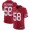 Nike 49ers #58 Weston Richburg Red Team Color Men's Stitched NFL Vapor Untouchable Limited Jersey