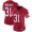 Nike 49ers #31 Raheem Mostert Red Team Color Women's Stitched NFL Vapor Untouchable Limited Jersey