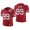Men's San Francisco 49ers #99 Javon Kinlaw Red 75th Anniversary Patch 2021 Vapor Untouchable Stitched Nike Limited Jersey