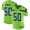 Women's Nike Seahawks #50 K.J. Wright Green Stitched NFL Limited Rush Jersey