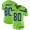 Women's Nike Seahawks #80 Steve Largent Green Stitched NFL Limited Rush Jersey