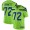 Nike Seattle Seahawks #72 Michael Bennett Green Men's Stitched NFL Limited Rush Jersey