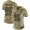 Seahawks #95 L.J. Collier Camo Women's Stitched Football Limited 2018 Salute to Service Jersey