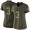 Seahawks #3 Russell Wilson Green Women's Stitched Football Limited 2015 Salute to Service Jersey