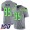 Nike Seahawks #95 L.J. Collier Gray Men's Stitched NFL Limited Inverted Legend 100th Season Jersey