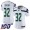 Seahawks #32 Chris Carson White Women's Stitched Football 100th Season Vapor Limited Jersey