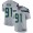 Seahawks #91 Jarran Reed Grey Alternate Men's Stitched Football Vapor Untouchable Limited Jersey