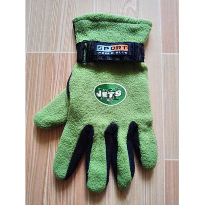 New York Jets NFL Adult Winter Warm Gloves Green