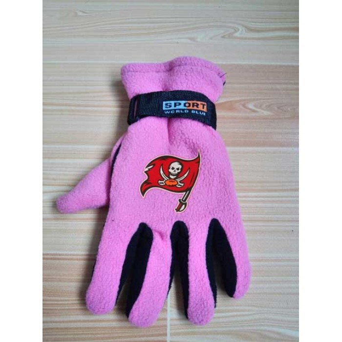 Tampa Bay Buccaneers NFL Adult Winter Warm Gloves Pink