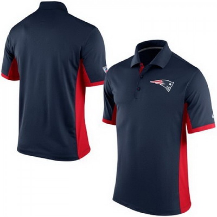 Men's New England Patriots Nike Navy Team Issue Performance Polo